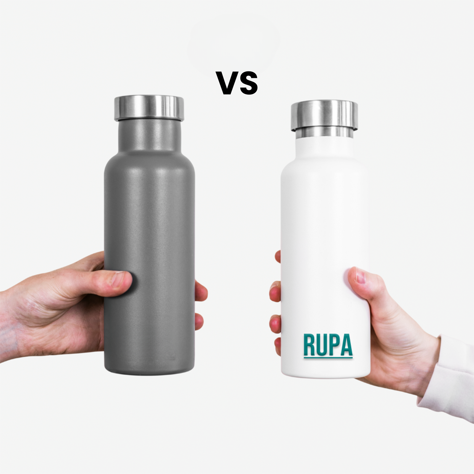 Perbandingan tumbler polos dan tumbler custom dengan desain menarik