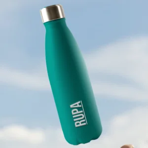 Tumbler RUPA dengan bahan stainless steel yang tahan lama dan menjaga suhu minuman.